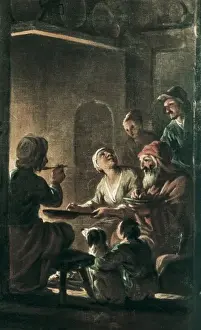 Viladomat Prints: VILADOMAT i MANALT, Antoni (1678-1755). The Winter