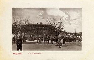 Vilagarcia Collection: Vilagarcia de Arousa, Pontevedra, Galicia - La Alameda