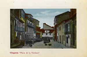 Vilagarcia Collection: Vilagarcia de Arousa, Pontevedra, Plaza de la Verdura