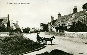 Northamptonshire Prints: Village, Aldwincle, Northamptonshire