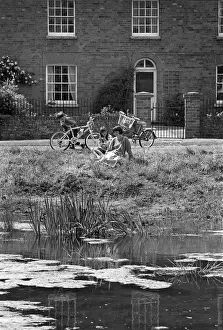 Gloucestershire Prints: The Village of Apperley, Gloucestershire, England - 1