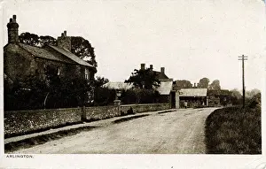 Arlington Prints: The Village, Arlington, Sussex