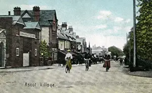 Maidenhead Prints: The Village, Ascot, Berkshire