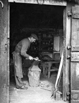 Images Dated 10th March 2011: Village Blacksmith