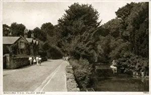 Ventnor Prints: The Village, Bonchurch, Isle of Wight