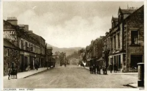 Stirling Prints: The Village, Callander, Perthshire