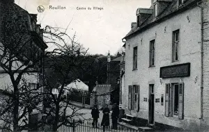 Loire Prints: The Village Centre, Rouillon, Pays de la Loire