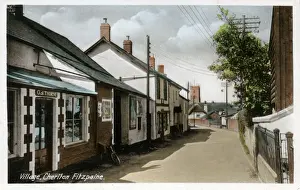 Tiverton Prints: The Village, Cheriton Fitzpaine, Crediton, England
