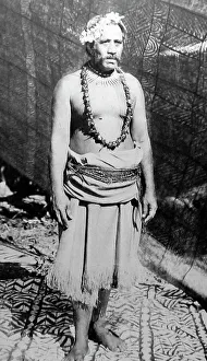 Village Chief, Samoa, Victorian period
