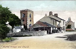 Mytton Prints: The Village & Church, Mytton, Lancashire