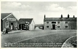 Staffordshire Prints: Village Corner and Inn, Flash, Staffordshire