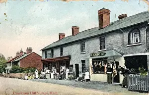 Tonbridge Prints: The Village, Crockham Hill, Kent