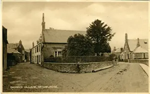 Melrose Prints: The Village, Darnick, Galashiels, Scotland