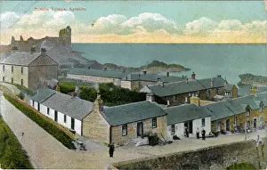 Ayrshire Prints: The Village, Dunure, Ayrshire