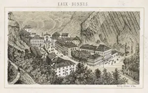 Atlantiques Prints: Village of Eaux-Bonnes
