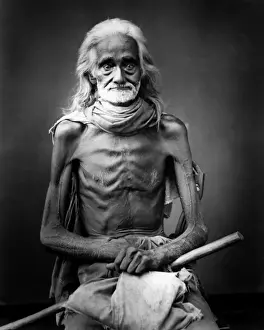 Bony Prints: Village elder, Ceylon (Sri Lanka)
