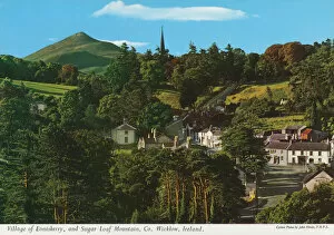 Sugarloaf Gallery: Village of Enniskerry, and Sugarloaf Mountain, Co Wicklow