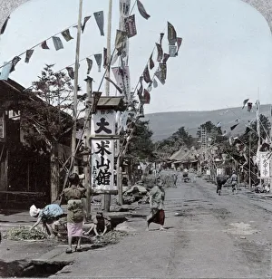 Village of Gotemba, near Mt Fujiyama, Japan, c. 1900
