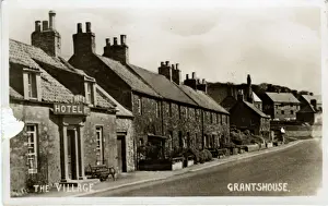 Berwick Prints: The Village, Grantshouse, Duns, Scotland