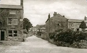 Clitheroe Prints: The Village, Grindleton, Lancashire