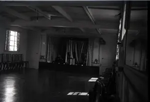 Southend Prints: Village Hall Interior, Hullbridge, Essex