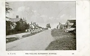 Edmunds Prints: The Village, Hawkedon, Suffolk