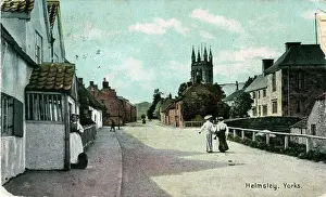 Helmsley Prints: The Village, Helmsley, Yorkshire