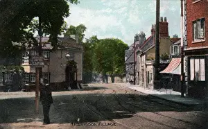 Uxbridge Prints: The Village, Hillingdon, Buckinghamshire