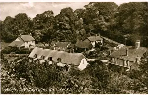 Quantocks Prints: The Village, Holford, Somerset