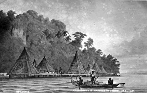 Admiralty Islands Gallery: Village at Humboldt Bay, Admiralty Islands