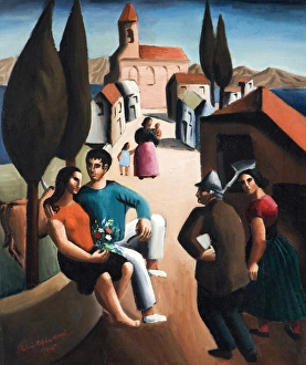 Images Dated 14th September 2010: Village in Italy