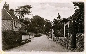 Eastbourne Prints: The Village, Jevington, Sussex