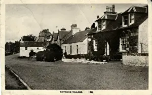 Dumfries Prints: The Village, Kippford, Dumfries-shire