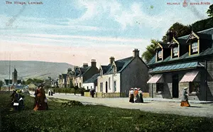 Ayrshire Prints: The Village, Lamlash, Ayrshire