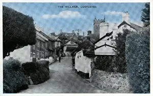 Lustleigh Prints: The Village, Lustleigh, Devon