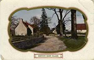 Merthyr Prints: The Village, Merthyr Mawr, Glamorgan