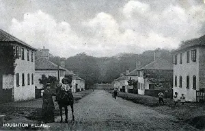 Houghton Prints: The Village, New Houghton, Norfolk