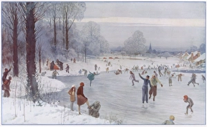 Local Collection: The Village Pond by A. E. Bestall