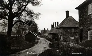 Basingstoke Prints: The Village, Popham, England