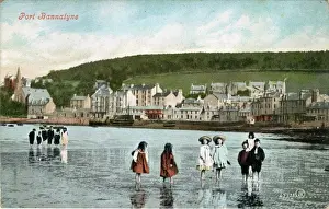 Bannatyne Prints: The village, Port Bannatyne, Argyll-shire