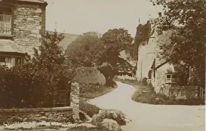 Abbotsbury Prints: The Village, Portesham, Weymouth, Abbotsbury, Dorset, England. Date: 1910s