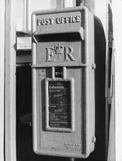 Images Dated 7th February 2008: Village Post Box 1960S