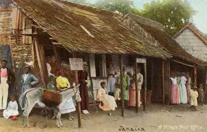 Jamaica Collection: A Village Post Office in Jamaica