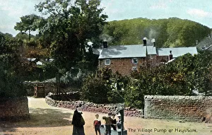 Heysham Prints: The Village Pump at Heysham, Lancashire
