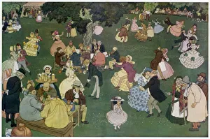 Heath Robinson Humour Gallery: Village Revels by William Heath Robinson