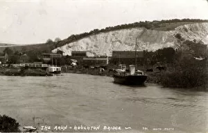 Amberley Gallery: The Village and River Arun, Houghton Bridge, Sussex