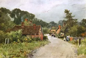 Everyday Prints: Village Road, Hampshire