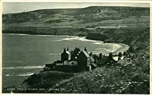 Whitby Prints: The Village, Robin Hoods Bay, Yorkshire
