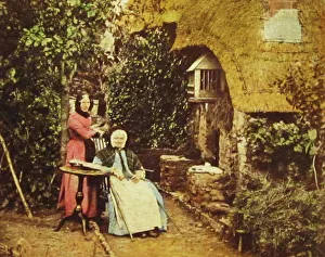 Brian Prints: Village Schoolmistress, Hinton Waldrist in the 1850s