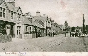 Perth Prints: The Village, Scone, Perthshire